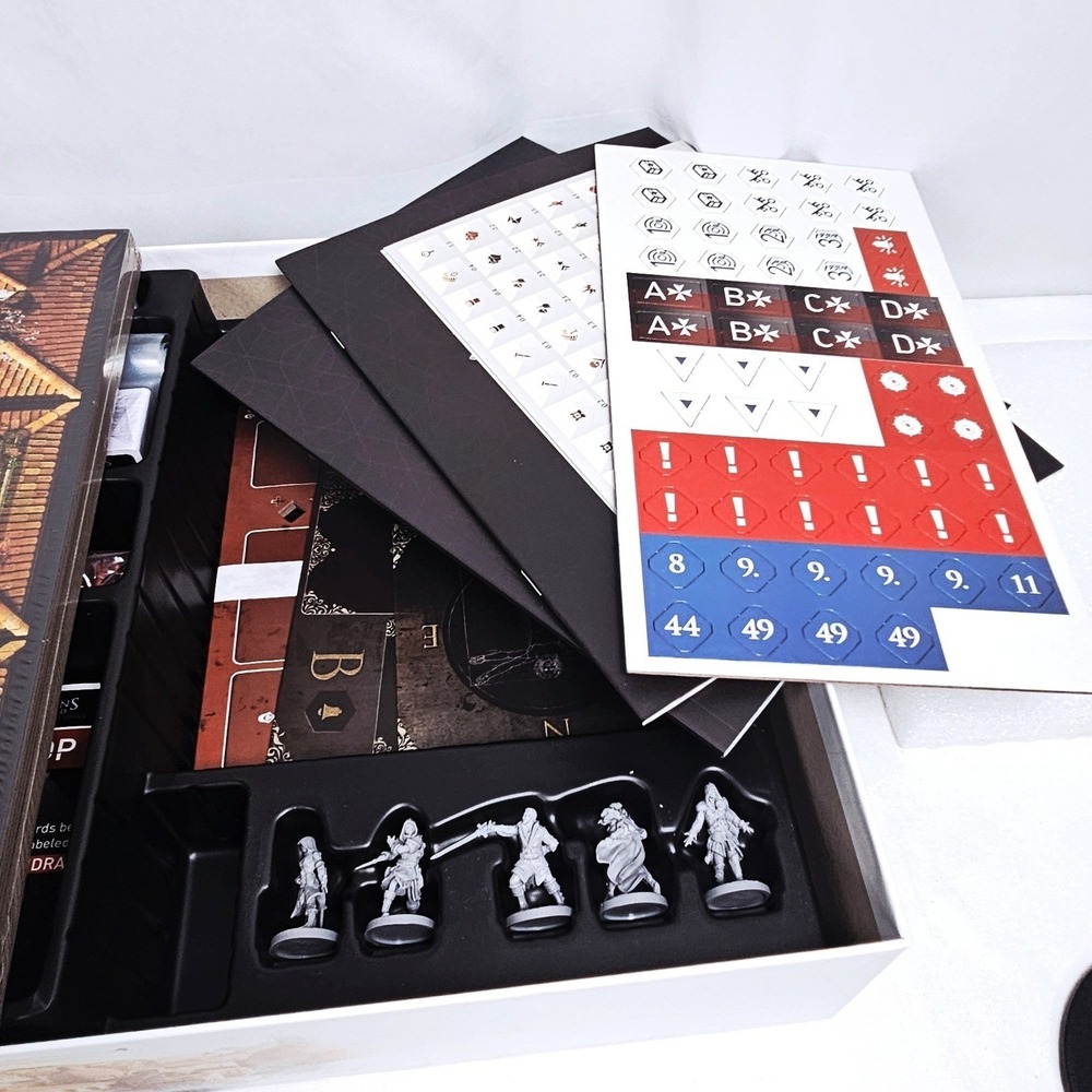 Assassin's Creed Brotherhood Of Venice Board Game Triton Noir New Sealed Tactile - Picture 9 of 16